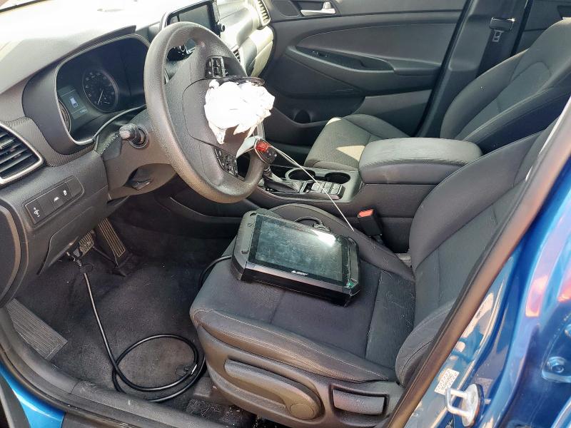 KM8J23A4XKU956627 - 2019 HYUNDAI TUCSON SE 蓝色 照片 7