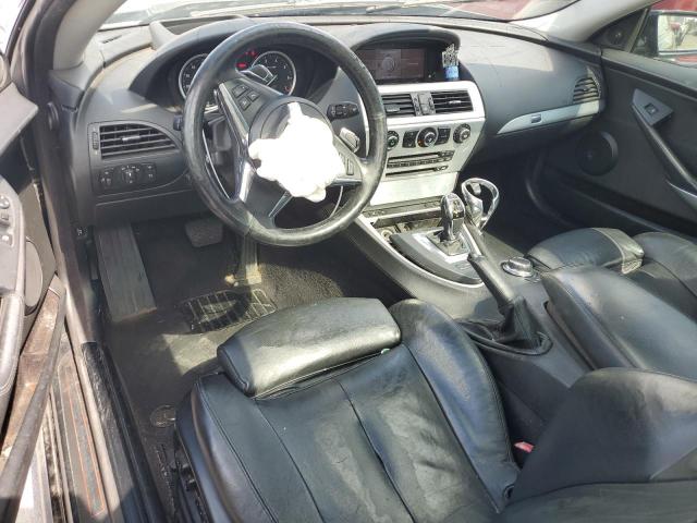 WBAEA53548CV91187 - 2008 BMW 650 I BLACK photo 8