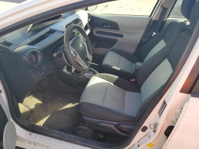 JTDKDTB35C1022533 - 2012 TOYOTA PRIUS C WHITE photo 7