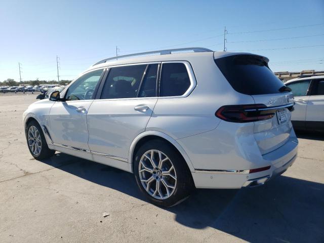 5UX23EM05S9X32077 - 2025 BMW X7 XDRIVE40I WHITE photo 2