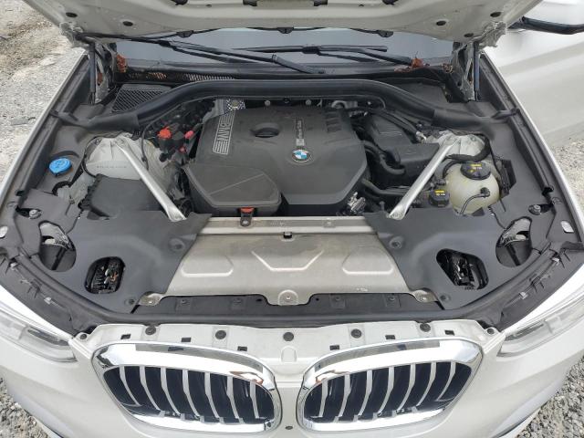 5UXTR9C56KLD97554 - 2019 BMW X3 XDRIVE30I WHITE photo 12