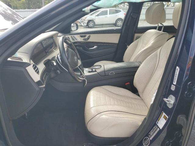 WDDUG8FB0GA224335 - 2016 MERCEDES-BENZ S 550 4MATIC BLUE photo 7