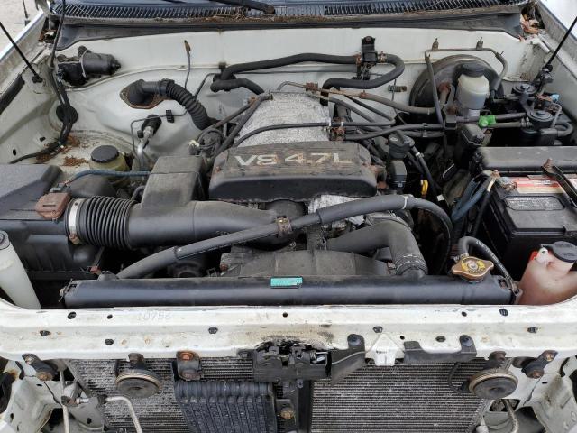 5TBBT4419YS006715 - 2000 TOYOTA TUNDRA ACCESS CAB თეთრი ფოტო 11