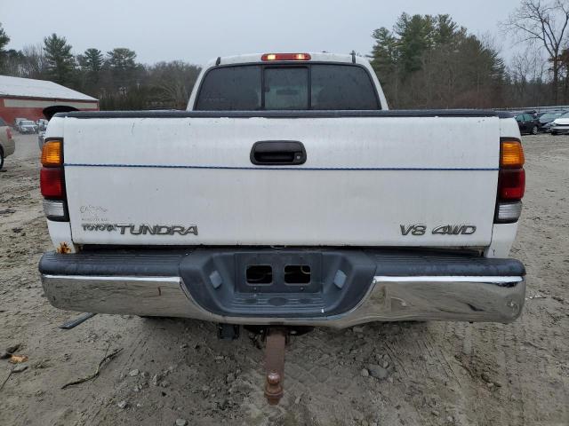 5TBBT4419YS006715 - 2000 TOYOTA TUNDRA ACCESS CAB თეთრი ფოტო 6