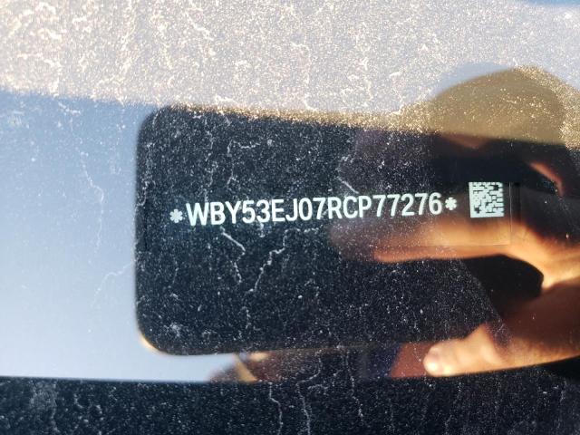 WBY53EJ07RCP77276 - 2024 BMW I7 XDRIVE60 BLACK photo 13