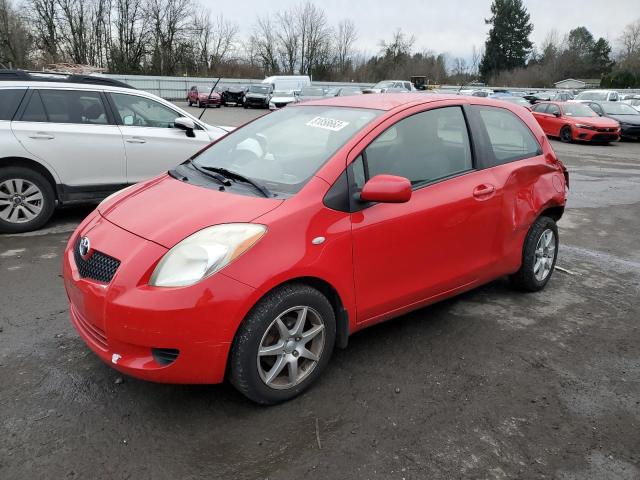 JTDJT923985158553 - 2008 TOYOTA YARIS RED photo 1