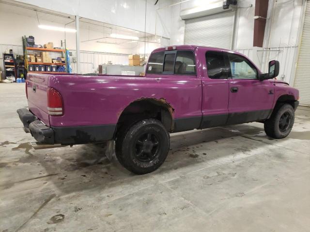 1B7GG23X0VS169610 - 1997 DODGE DAKOTA PURPLE photo 3