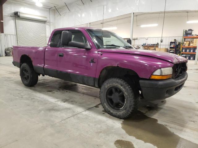 1B7GG23X0VS169610 - 1997 DODGE DAKOTA PURPLE photo 4