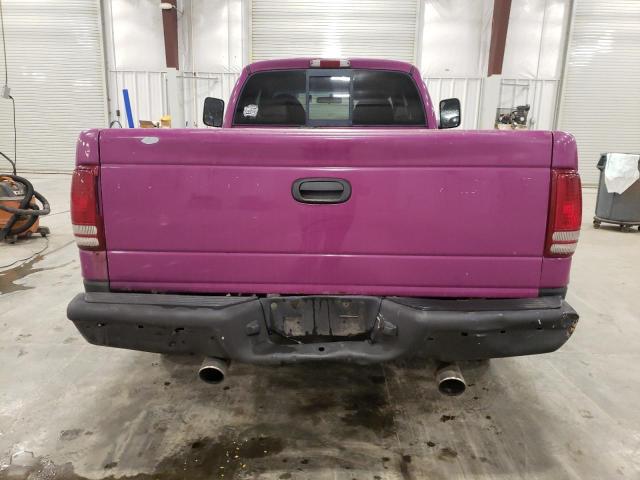 1B7GG23X0VS169610 - 1997 DODGE DAKOTA PURPLE photo 6