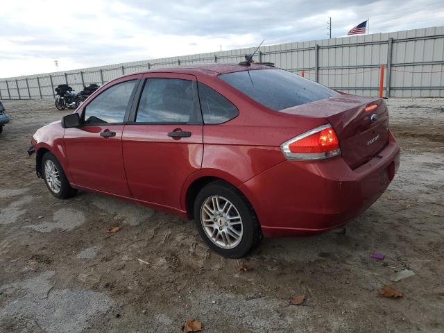 1FAHP35N19W208263 - 2009 FORD FOCUS SE RED photo 2