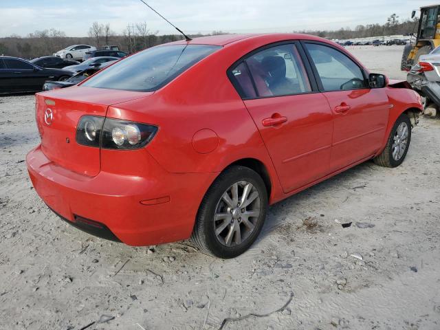 JM1BK32FX71647757 - 2007 MAZDA 3 I RED photo 3