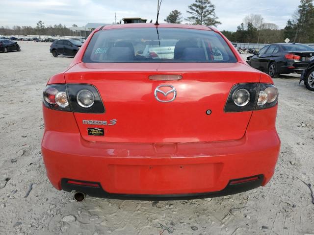 JM1BK32FX71647757 - 2007 MAZDA 3 I RED photo 6