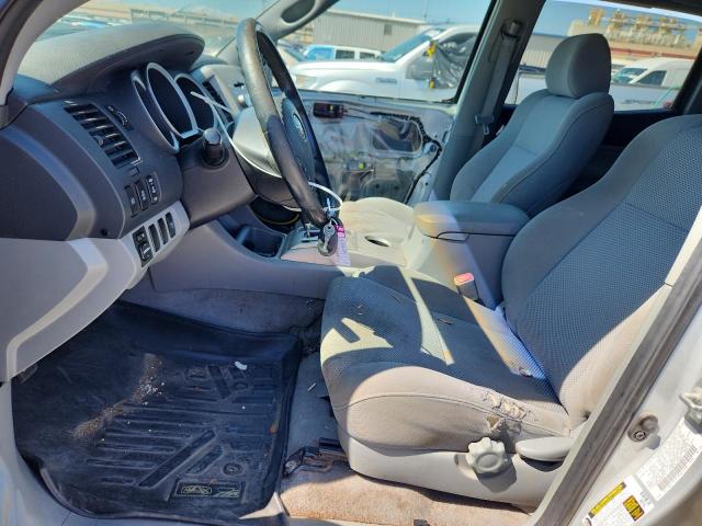 5TEJU62N18Z502077 - 2008 TOYOTA TACOMA DOUBLE CAB PRERUNNER SILVER photo 7