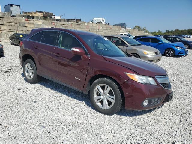 5J8TB4H57FL002500 - 2015 ACURA RDX TECHNOLOGY MAROON photo 4