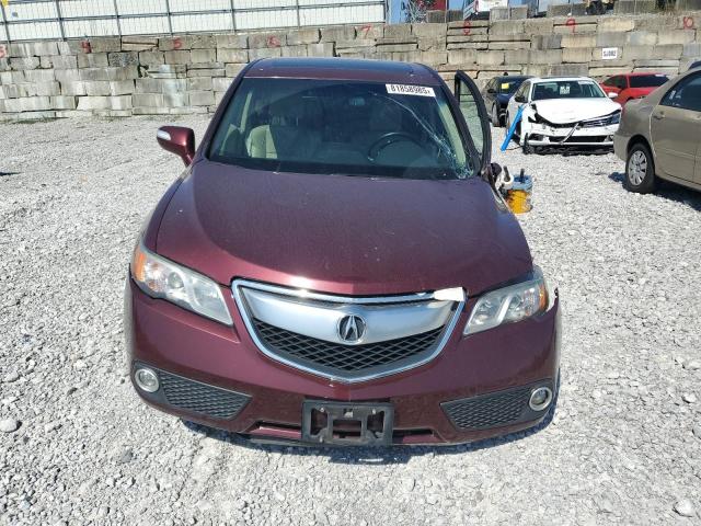 5J8TB4H57FL002500 - 2015 ACURA RDX TECHNOLOGY MAROON photo 5