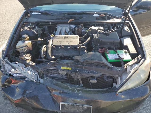 4T1BF30K02U006589 - 2002 TOYOTA CAMRY LE BLACK photo 11