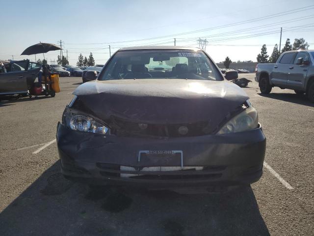 4T1BF30K02U006589 - 2002 TOYOTA CAMRY LE BLACK photo 5