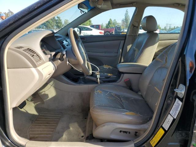 4T1BF30K02U006589 - 2002 TOYOTA CAMRY LE BLACK photo 7
