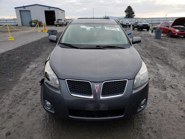 5Y2SP6E05AZ401184 - 2010 PONTIAC VIBE CHARCOAL photo 5