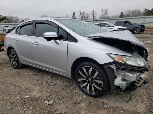 19XFB2F93FE091982 - 2015 HONDA CIVIC EXL ვერცხლისფერი ფოტო 4