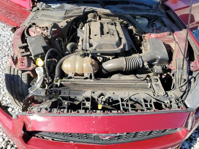 1FATP8UH7F5373786 - 2015 FORD MUSTANG MAROON photo 11