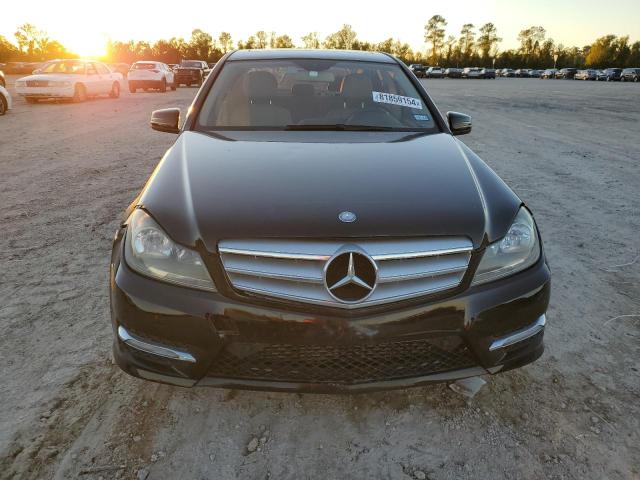 WDDGF4HBXCR192401 - 2012 MERCEDES-BENZ C 250 BLACK photo 5