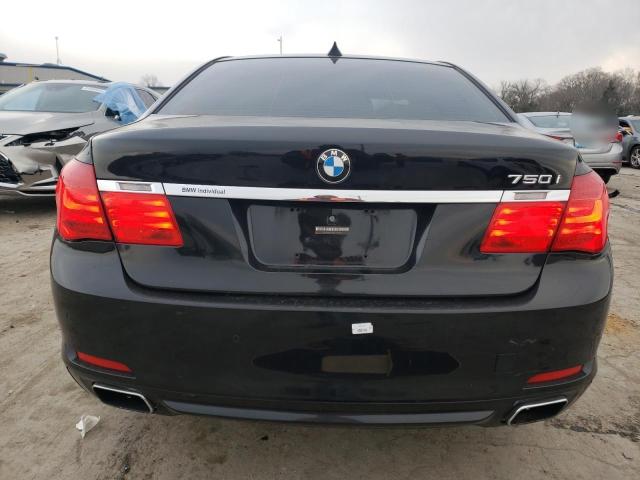 WBAKA8C52BCY36449 - 2011 BMW 750 I BLACK photo 6