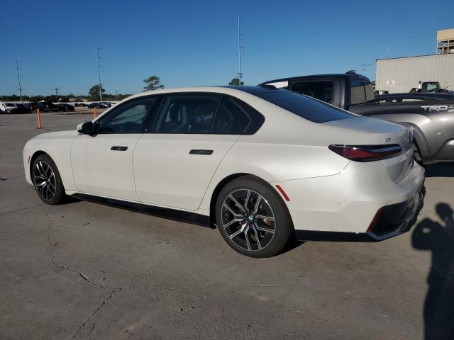 WBY43EJ06RCP83405 - 2024 BMW I7 EDRIVE50 WHITE photo 2