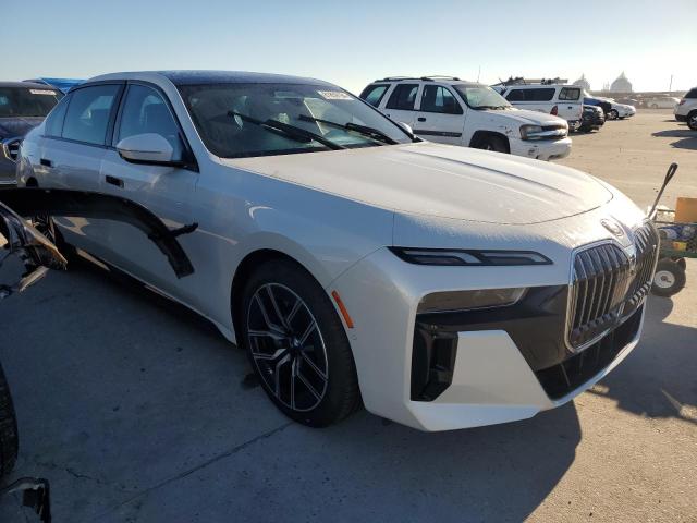 WBY43EJ06RCP83405 - 2024 BMW I7 EDRIVE50 WHITE photo 4