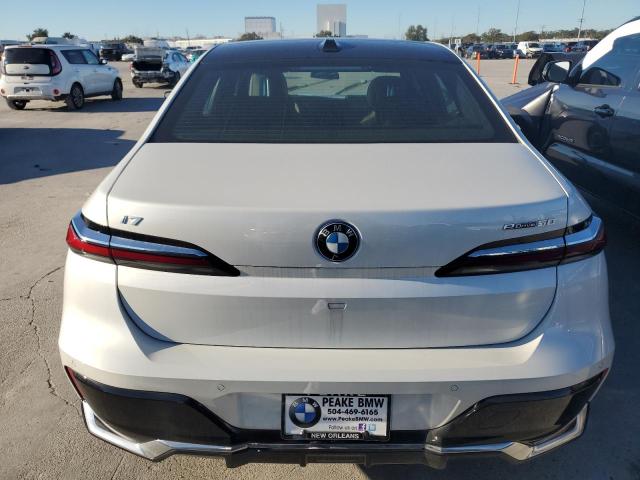 WBY43EJ06RCP83405 - 2024 BMW I7 EDRIVE50 WHITE photo 6