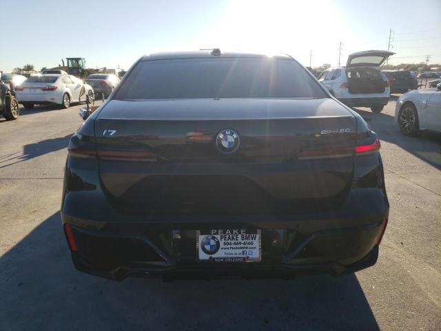 WBY43EJ02RCR14555 - 2024 BMW I7 EDRIVE50 შავი ფოტო 6