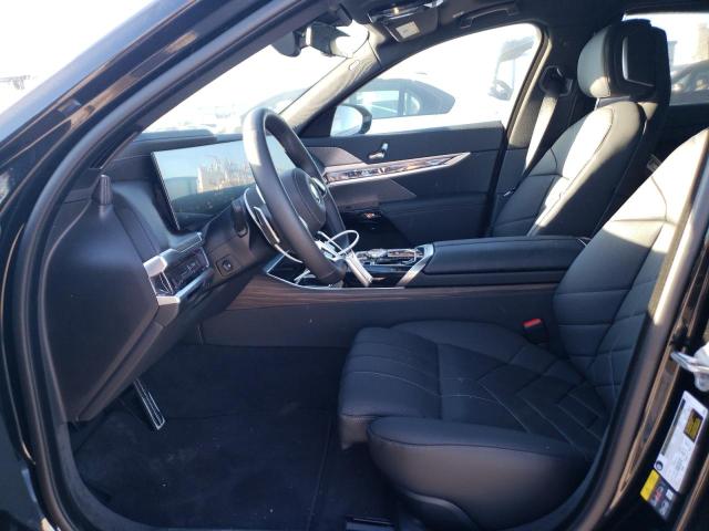 WBY43EJ02RCR14555 - 2024 BMW I7 EDRIVE50 შავი ფოტო 7