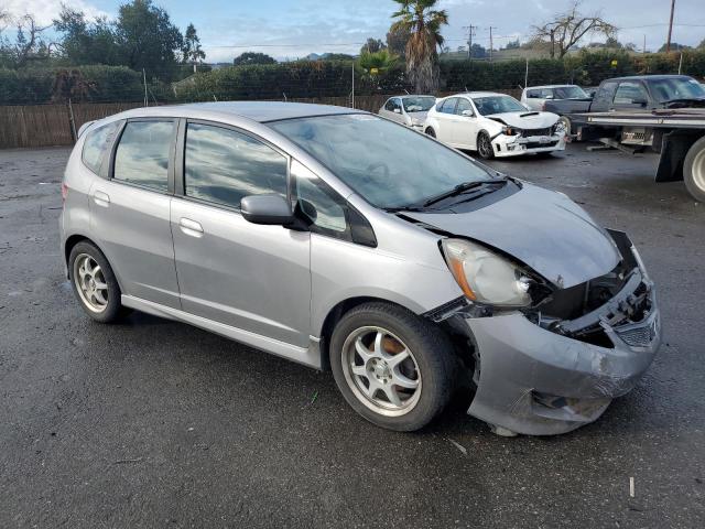 JHMGE88449S047862 - 2009 HONDA FIT SPORT SILVER photo 4