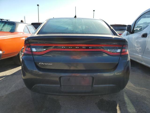 1C3CDFAA6ED746016 - 2014 DODGE DART SE GRAY photo 6