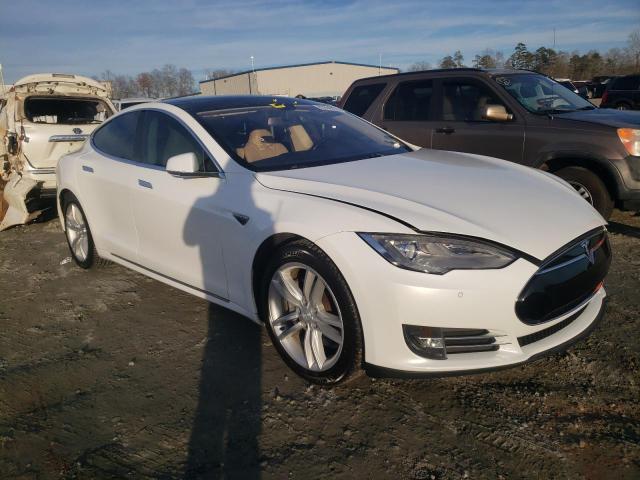 5YJSA1CN3DFP26252 - 2013 TESLA MODEL S WHITE photo 4