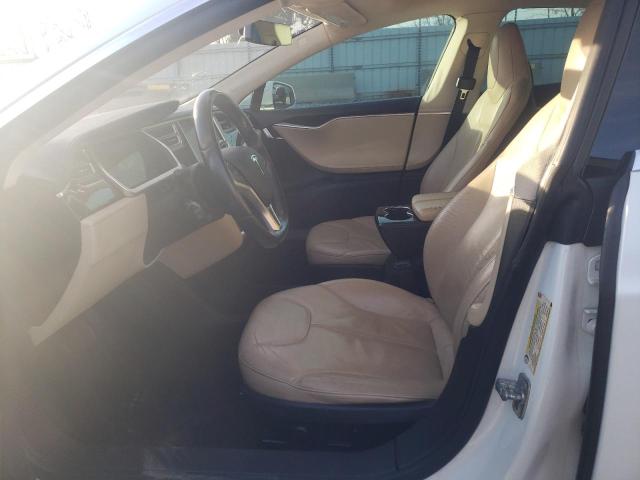 5YJSA1CN3DFP26252 - 2013 TESLA MODEL S WHITE photo 7