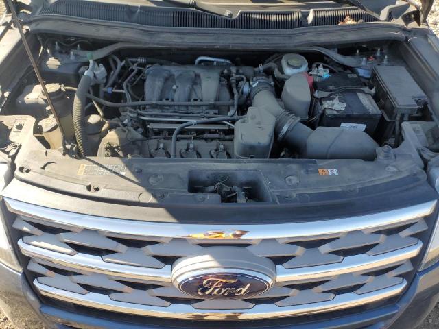1FM5K7D87JGB98797 - 2018 FORD EXPLORER XLT BLUE photo 12