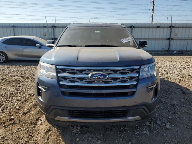 1FM5K7D87JGB98797 - 2018 FORD EXPLORER XLT BLUE photo 5