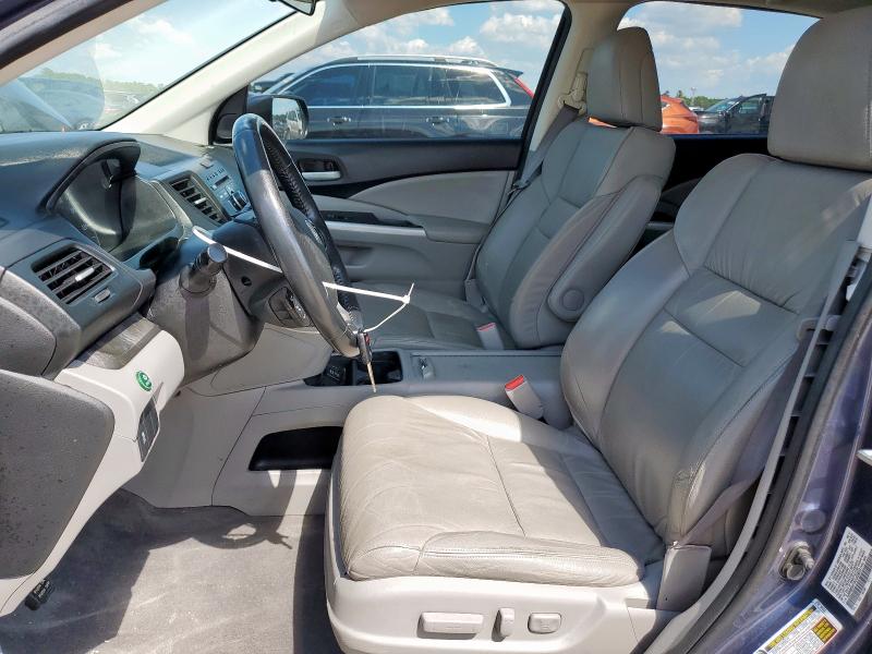 5J6RM3H73CL033523 - 2012 HONDA CR-V EXL Blau Foto 7