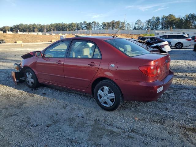 2T1BR32E57C768596 - 2007 TOYOTA COROLLA CE RED photo 2