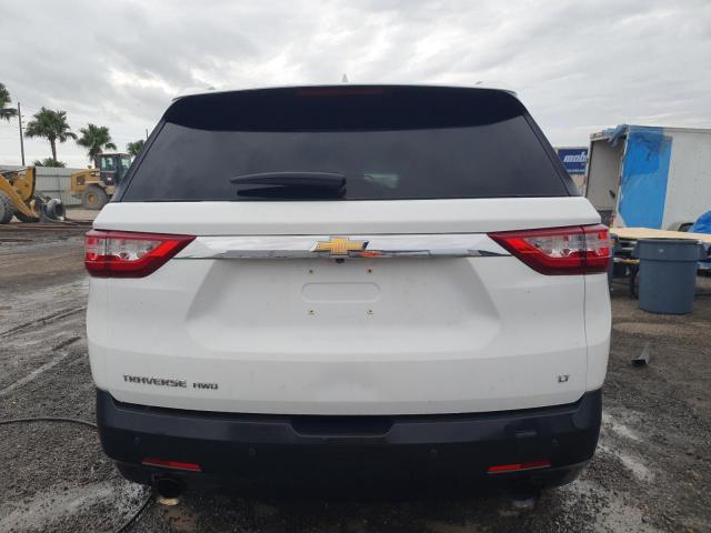 1GNEVGKW0JJ160884 - 2018 CHEVROLET TRAVERSE LT WHITE photo 6