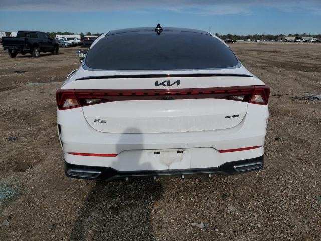 5XXG64J20NG115157 - 2022 KIA K5 GT LINE WHITE photo 6