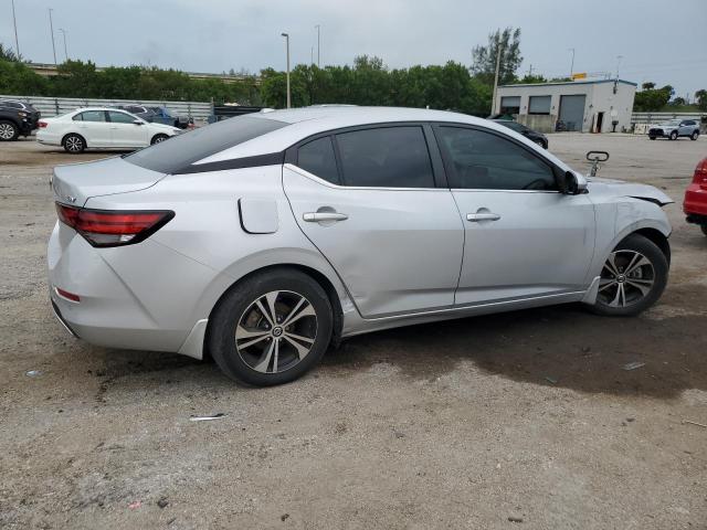 3N1AB8CV4LY229279 - 2020 NISSAN SENTRA SV SILVER photo 3