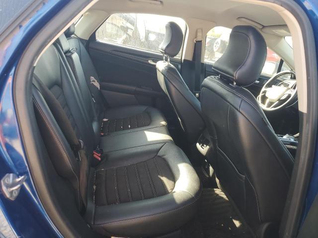 3FA6P0HD3JR145800 - 2018 FORD FUSION SE Կապույտ լուսանկար 10