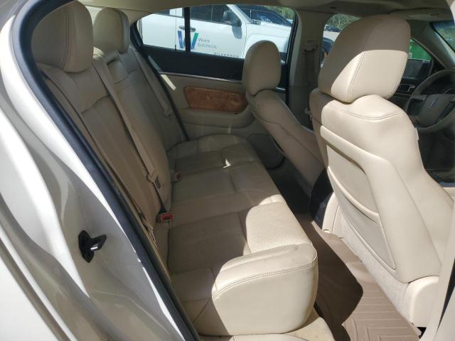 1LNHL9DR8CG800687 - 2012 LINCOLN MKS თეთრი ფოტო 10