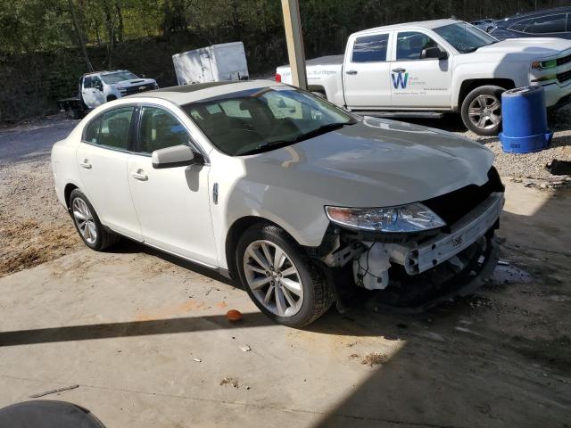 1LNHL9DR8CG800687 - 2012 LINCOLN MKS თეთრი ფოტო 4