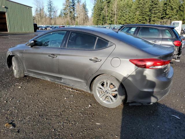 5NPD84LF6HH018955 - 2017 HYUNDAI ELANTRA SE GRAY photo 2