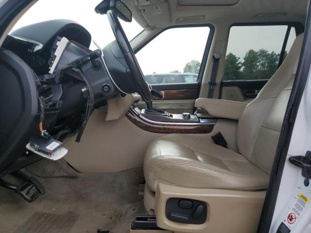SALSF2D46BA295434 - 2011 LAND ROVER RANGE ROVE HSE WHITE photo 7