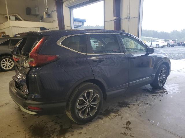 5J6RW1H8XLA017970 - 2020 HONDA CR-V EXL BLUE photo 3