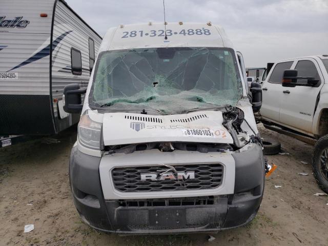 3C6TRVDG8LE139660 - 2020 RAM PROMASTER 2500 HIGH თეთრი ფოტო 5